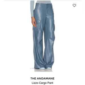 The Andamane - Lizzo Cargo Leather Pants #NWT #TheAndamane